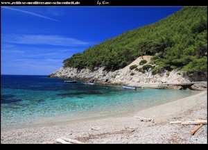 In der traumhaft schönen Bucht Sutmiholjska