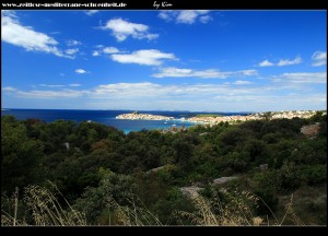 Traumhafter Blick auf Primošten und die Inselwelt von Šibenik