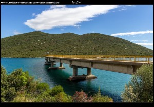 Brücke über die Bistrina-Bucht