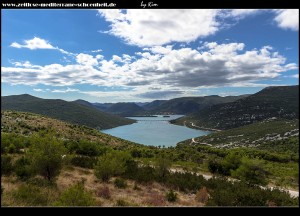 Wahnsinns Aussicht auf die Bistrina-Bucht, Pelješac und im Hintergrund die Insel Mljet