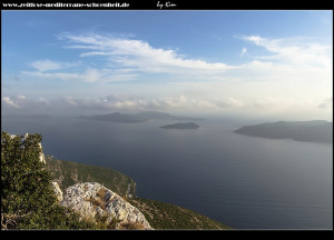 An der Aussichtsplattform - Blick auf Koločep