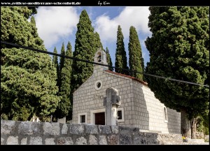 Rund um die Kirche Mala Gospa mit tollem Ausblick