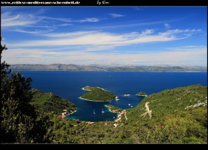 Blick auf Prožurska Luka aus einem anderen Winkel