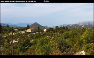 In Štedrica mit Blick nach Neum