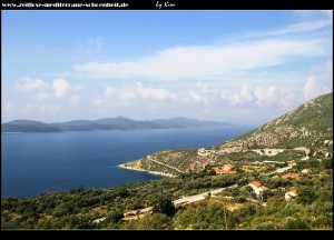 tolle Ausblicke auf die Landschaft und Brsecine von der Straße Trsteno - Majkovi