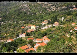 tolle Ausblicke auf die Landschaft und Brsecine von der Straße Trsteno - Majkovi