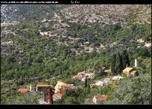 tolle Ausblicke auf die Landschaft und Brsecine von der Straße Trsteno - Majkovi
