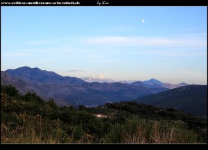 Rauf nach Osojnik mit tollem Blick in den Ombla Canyon, auf den Snjeznica-Gebirgszug und die Berge Montenegros