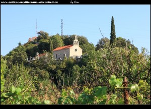 Kirche Sv. Duh samt Friedhof und tollem Ausblick