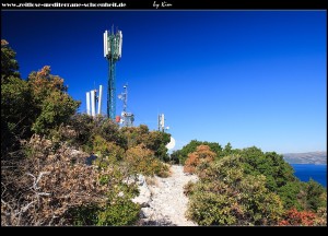 Fernmeldeturm am Gipfel