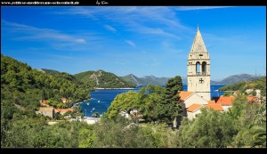 Blick auf Šipanska Luka