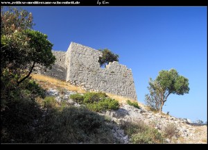 auf der spanischen Festung mit sensationellem Ausblick