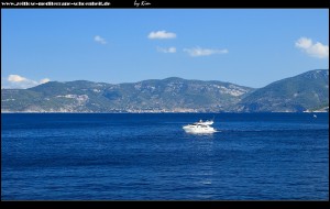 In Mezuporat mit Blick auf die Insel Vis