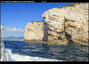 beeindruckende Steilküste im Norden von Biševo