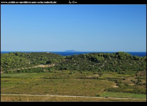 Ein weiterer schöner Ausblick auf das Velo Polje und die Insel Sušac