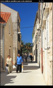 Gasse auf der Vladimira Nazora