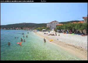 Strandalltag in Slatine