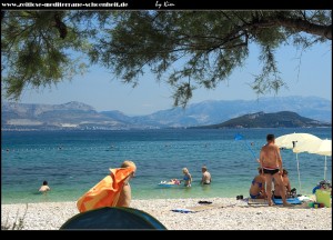 Strandalltag in Slatine