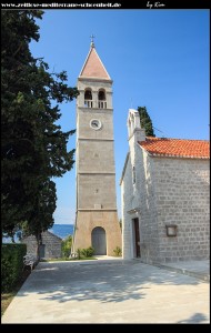 im alten Teil von Slatine mit der Crkva Uznesenja Blažene Djevice Marije