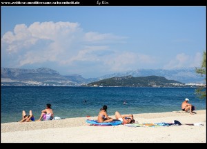 Strandalltag in Slatine