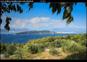 Blick auf Marjan und Split
