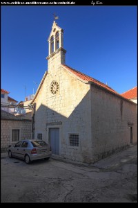 alte Mauern, Gassen und Sakralbauten in Čiovo-Ort
