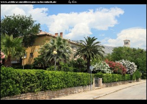 die westliche Promenade mit Cafemeile