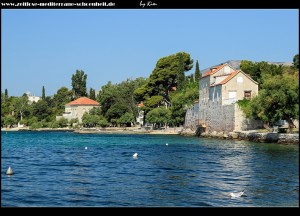 rechts im Bild das Kastell Rušinac