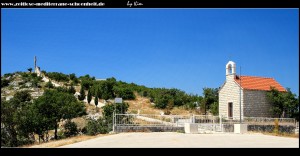 auf dem Weg zum Malačka, mit tollen Fernblick, Denkmal, Kreuz und Kapelle