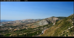 auf dem Weg zum Malačka, mit tollen Fernblick, Denkmal, Kreuz und Kapelle