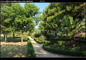 an der Grundschule mit botanischem Garten