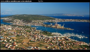 Wahnsinnsausblicke auf Trogir, die spektakuläre Küste und die Inseln