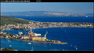 Wahnsinnsausblicke auf Trogir, die spektakuläre Küste und die Inseln