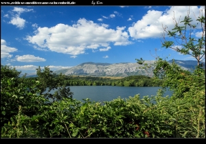 Impressionen vom Westufer der Perućko Jezero