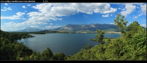 Impressionen vom Westufer der Perućko Jezero