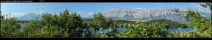 Impressionen vom Westufer der Perućko Jezero