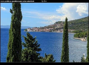 In Porat mit Blick auf Igrane und Brač