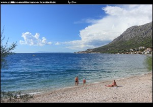 Am Strand von Porat