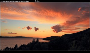 Abendstimmung in Živogošće-Strnj
