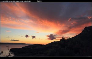 Abendstimmung in Živogošće-Strnj