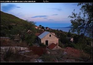 Abendstimmung in Živogošće-Strnj