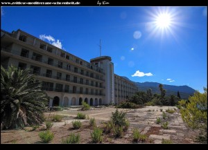 Eine Erlebnisruine - das Hotel Jadran