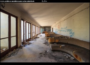 Eine Erlebnisruine - das Hotel Jadran