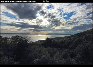 Blick auf Brač und Hvar