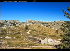 Blick auf den Vošac