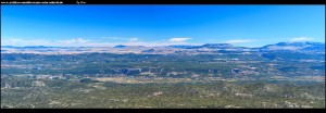 Auf dem Sv. Jure mit Blick auf die Herzegovina, Imotski und seine Seen
