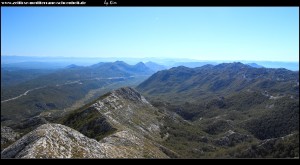 Blick nach Südost auf den Veliki Šibenik