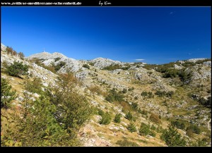 Wanderung hoch zum Vošac