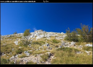 Wanderung hoch zum Vošac