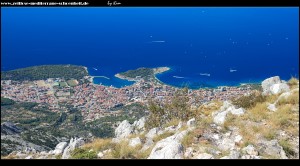 Blick auf Makarska